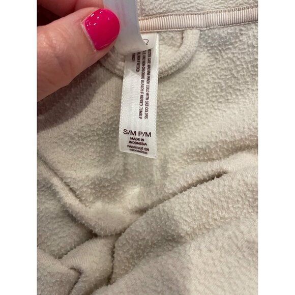 Gilligan & O'Malley Cream Colored Long Robe Sz S - Picture 9 of 9